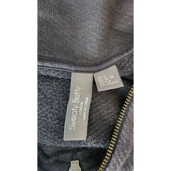 Sweaty Betty Half Zip Turtleneck Pullover Sweater Size 4-6 - Picture 5 of 5